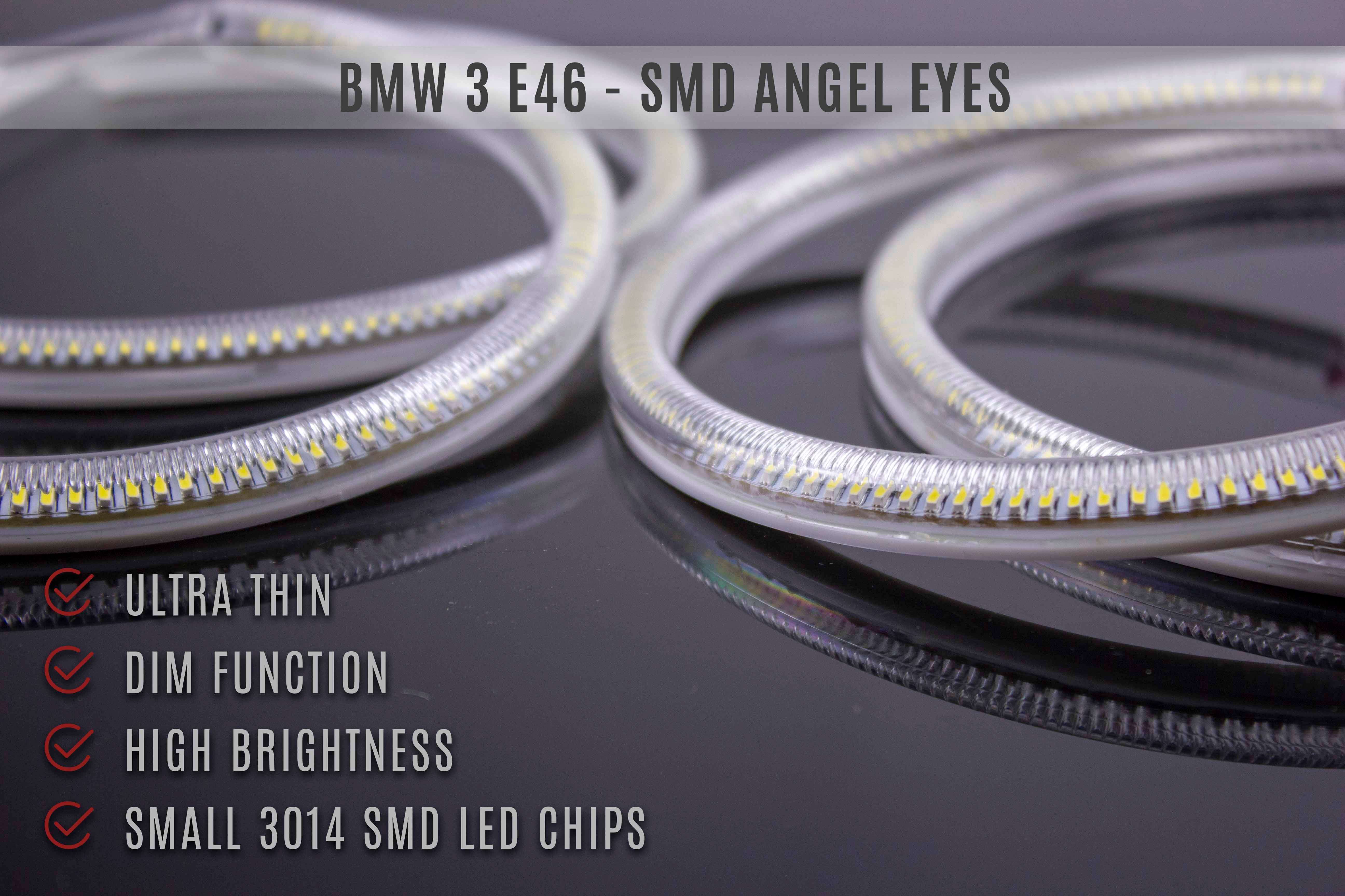 BMW 3 E46 LED Angel Eyes - Image 3